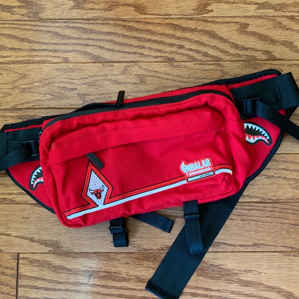 Sprayground Chicago Bulls CrossBody Bag